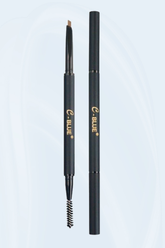 C-blue fine auto eyebrow pencil with brush