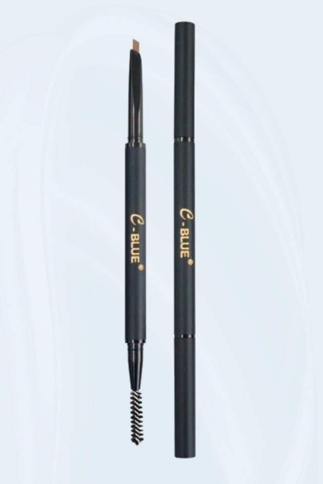 Dual-ended Auto Fine Eyebrow Pencil with brush