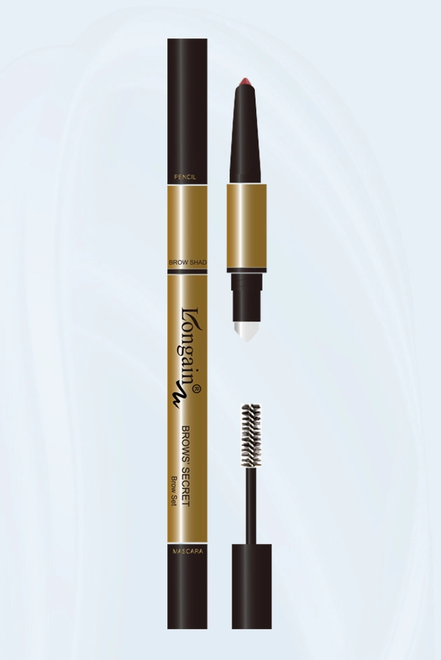 3 in 1 Retractable Eyebrow Pen